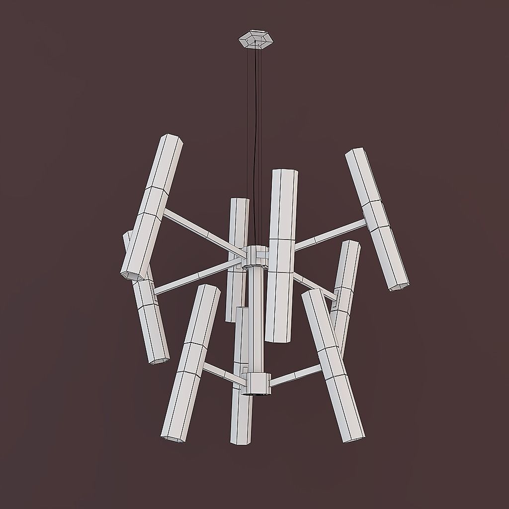 LUXURY CHANDELIER  3D model_1