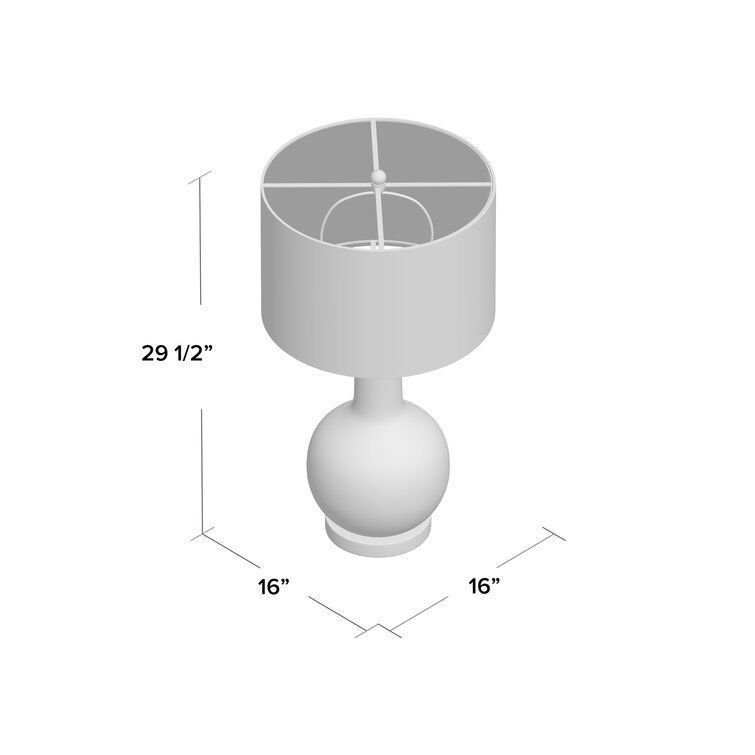 Patroclus Table Light Lamp - 9 colour 3D model_1