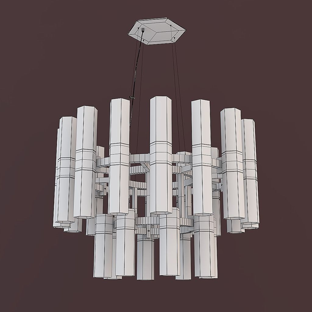 LUXURY CHANDELIER  3D model_1