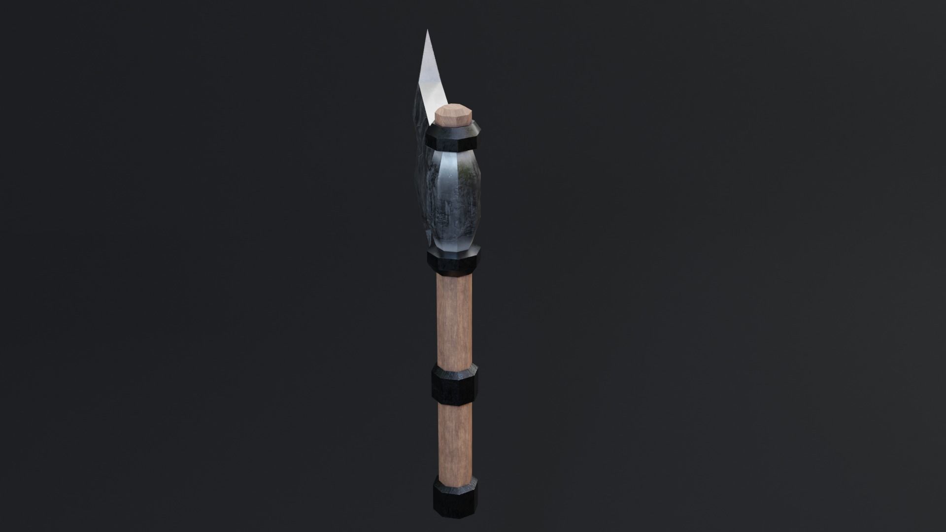 Wiking AX Game Ready - Low Poly 3d Model Low-poly 3D model_2