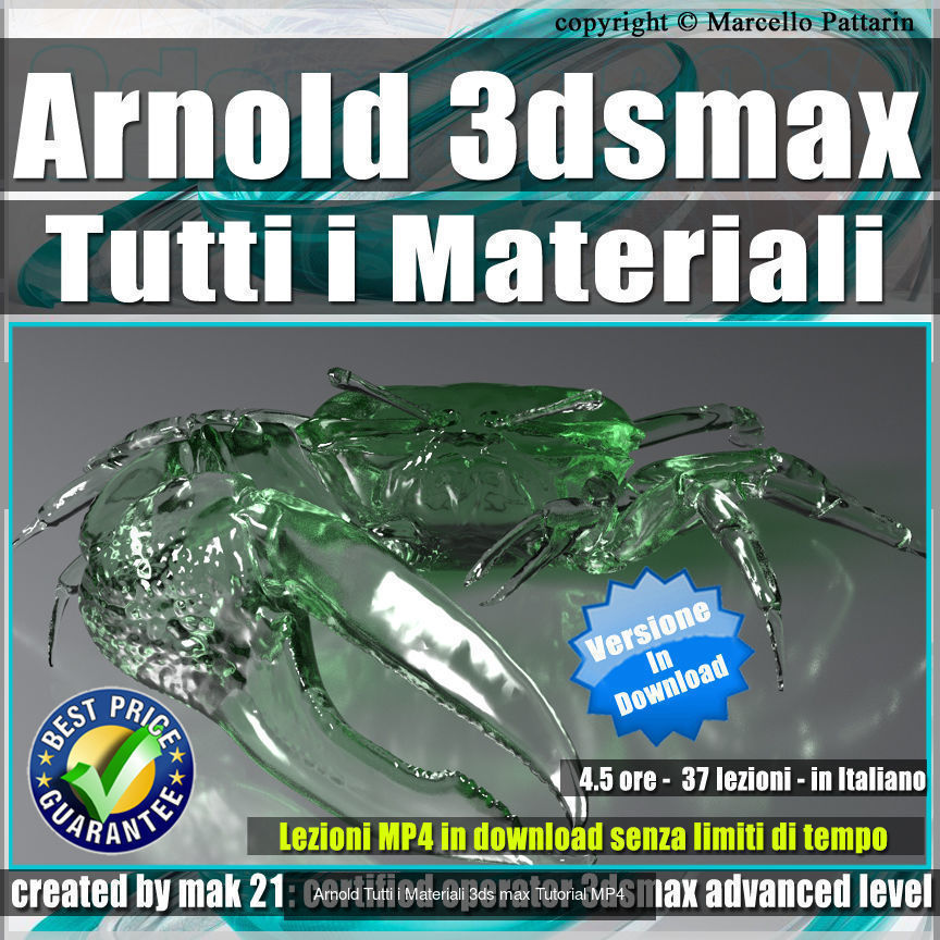 Arnold in 3ds max Bundle Volume 1 e 2 Tutorial MP4 new 3D Model Collection_12