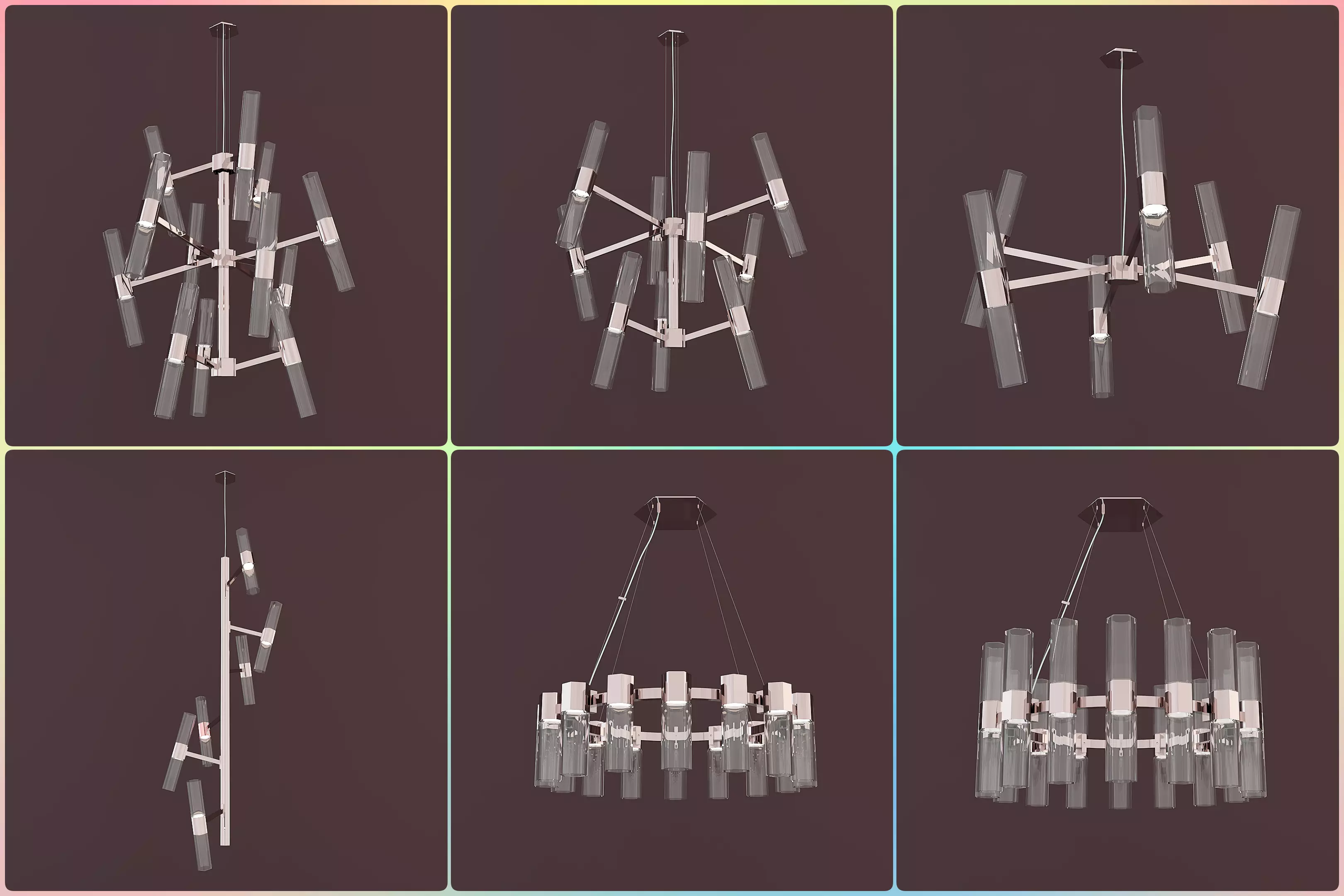 CHAOS LIGHT COLLECTION OF PATRIZIA GARGANTI 3D Model 3D model_0