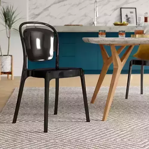 Rory Stacking Side Chair - 3 Colour