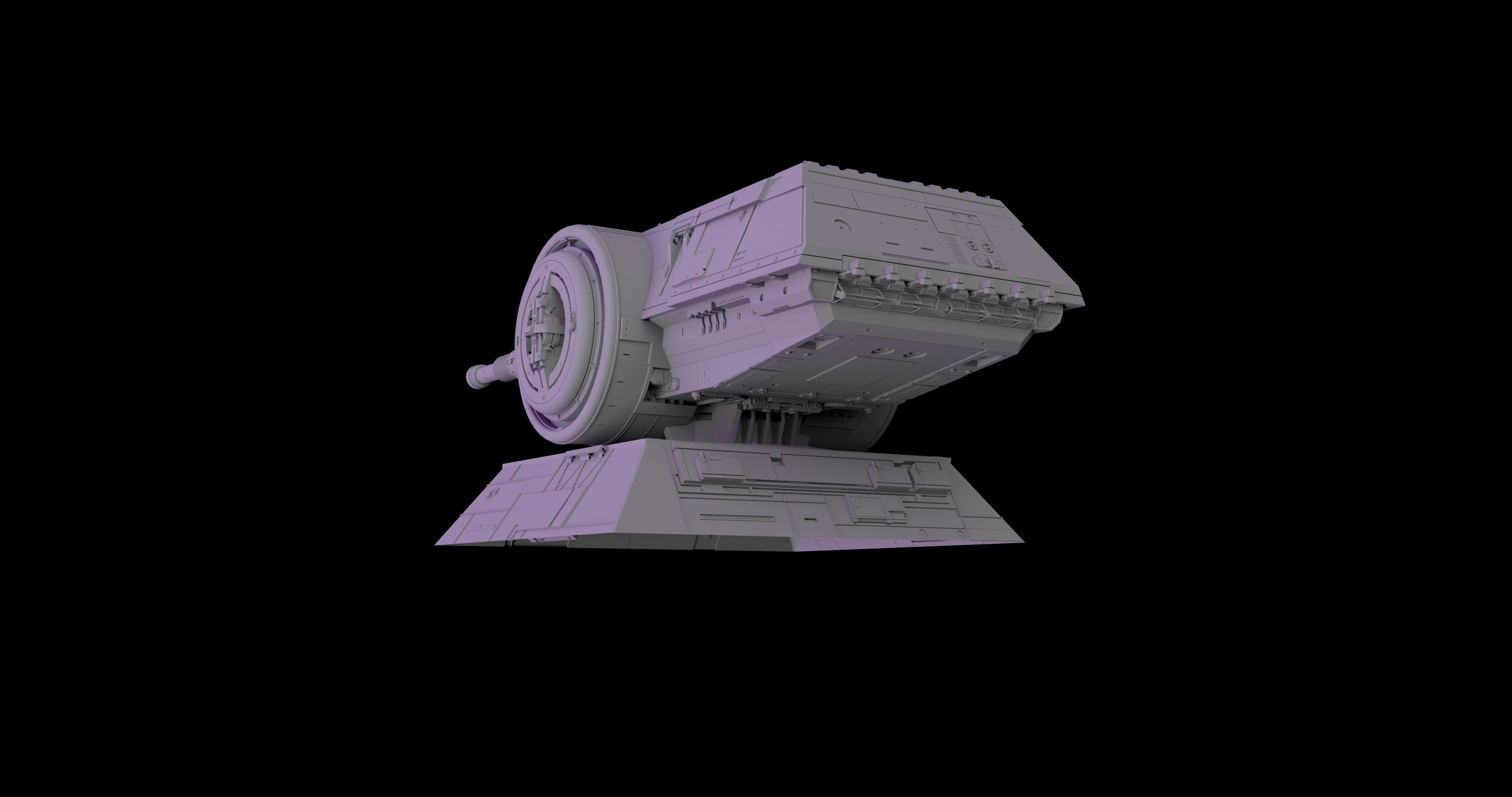SCI-FI LASER GUNS 3D model_10