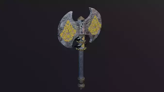 Ax High Poly 3d Model axe of gods 3D model