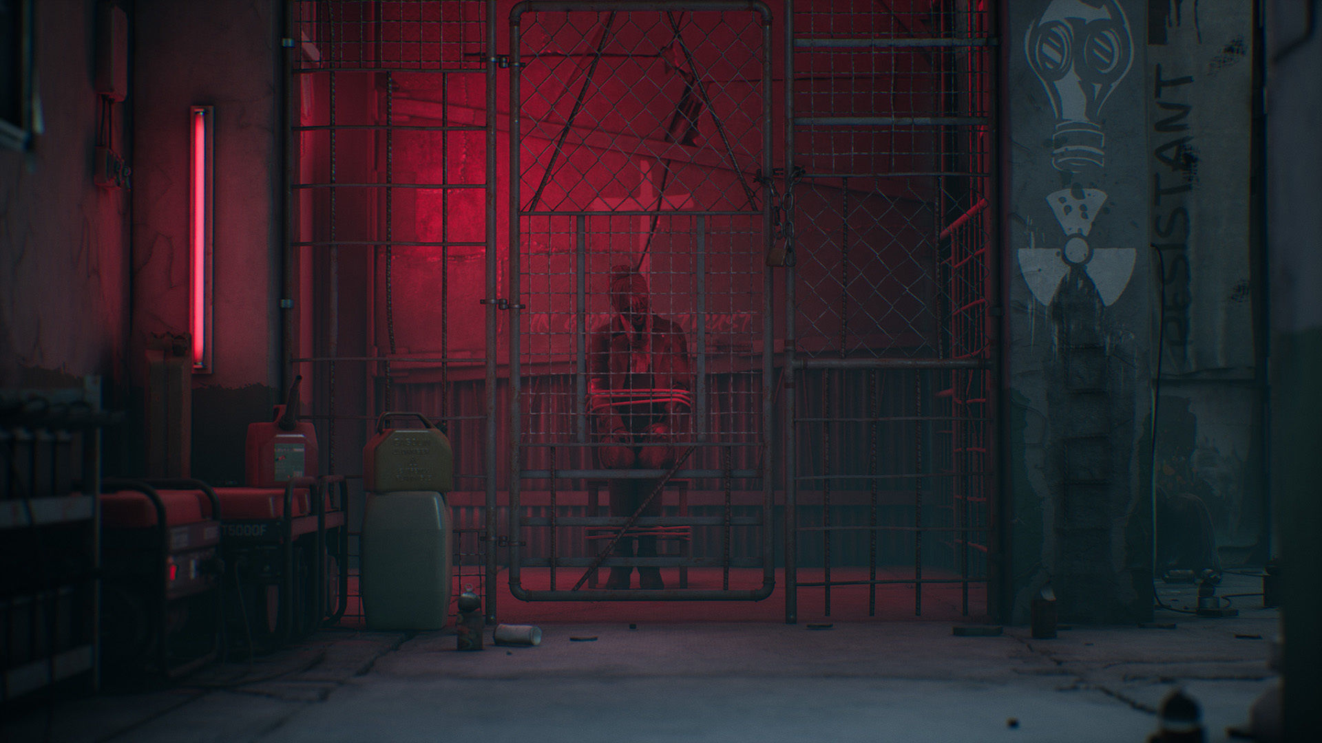 Safe House Low-poly 3D model_9