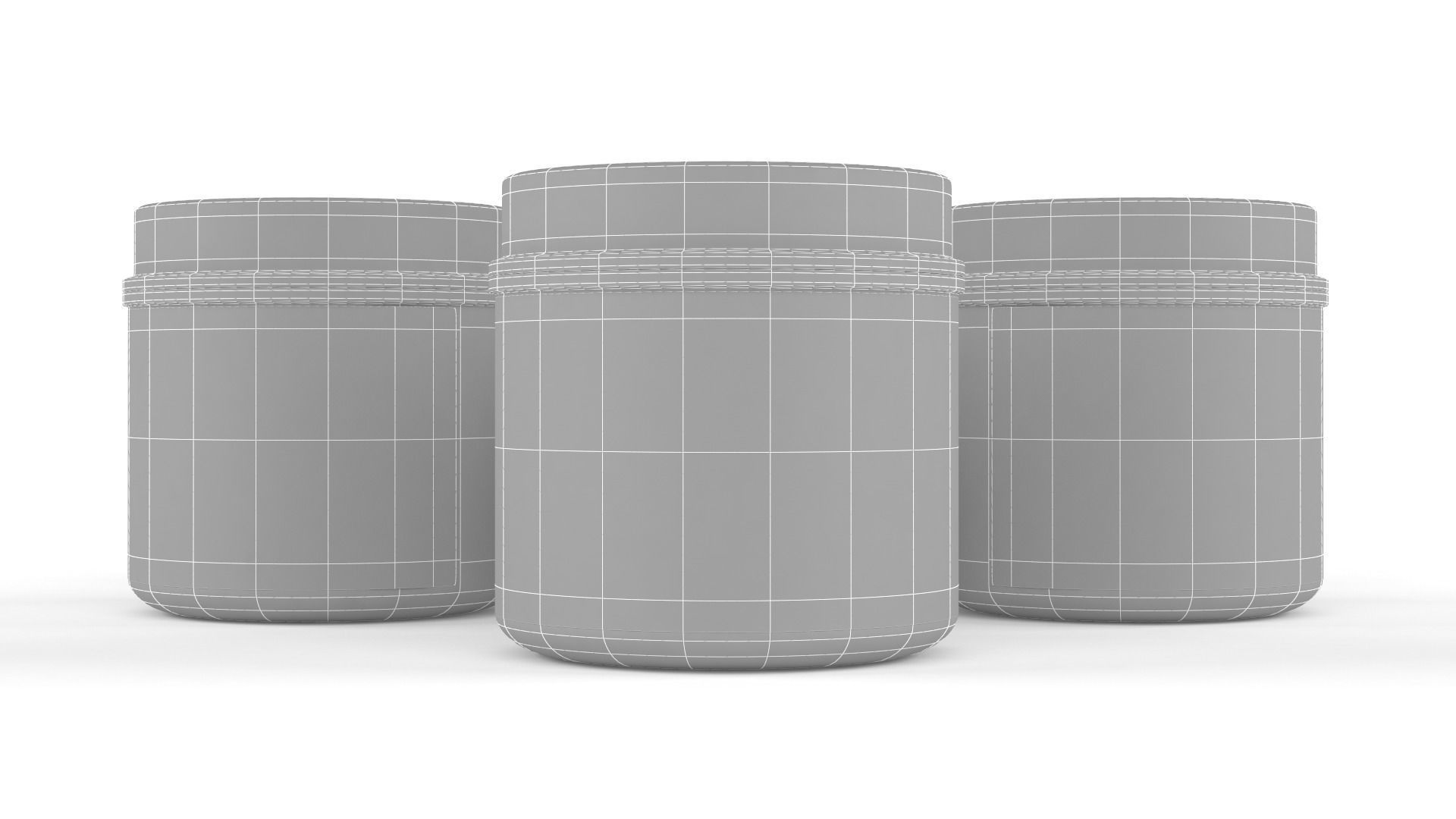 Protein Powder 3D model_5