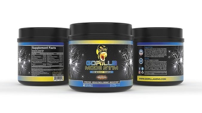 Protein Powder 3D model