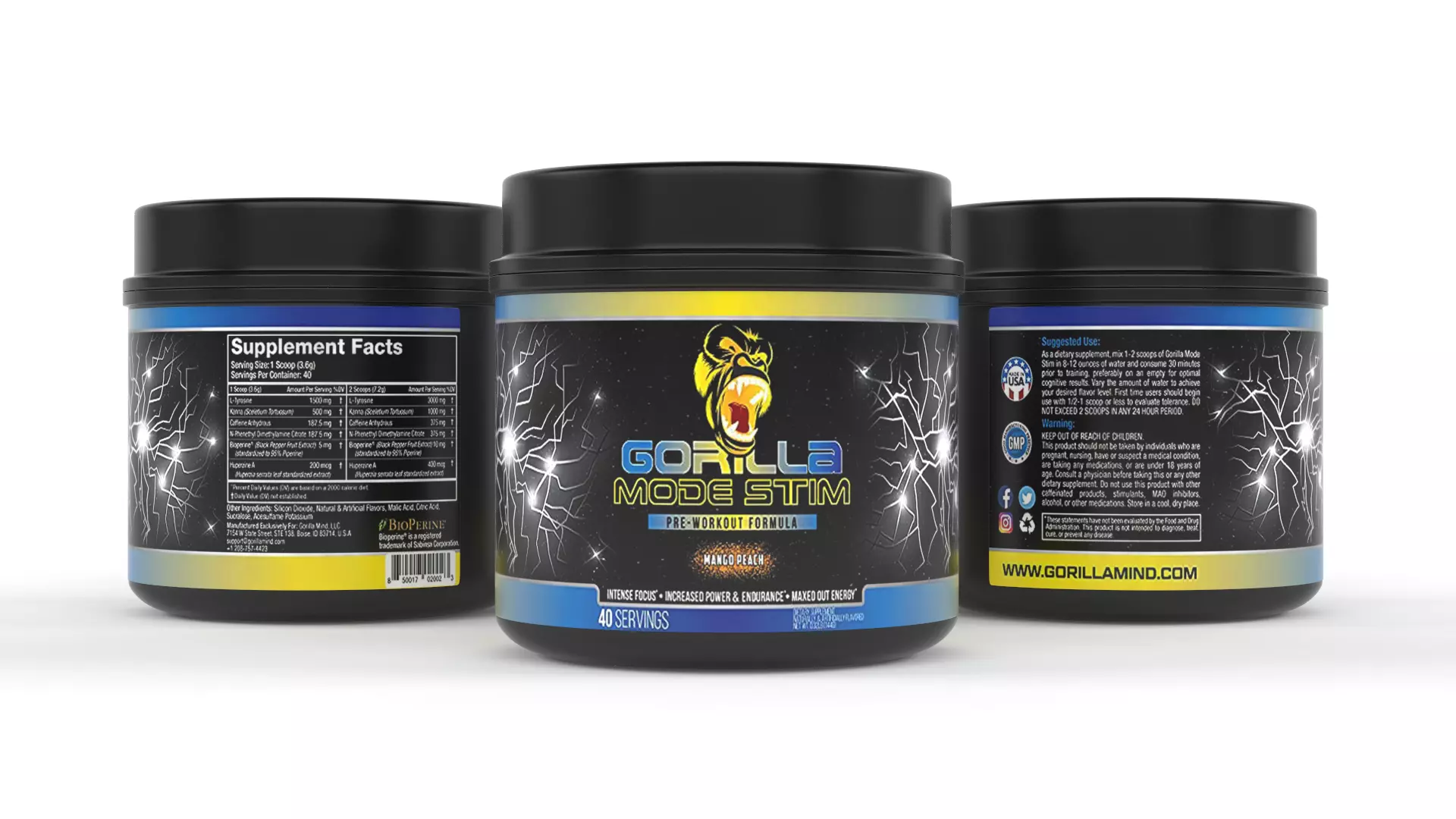 Protein Powder 3D model_0