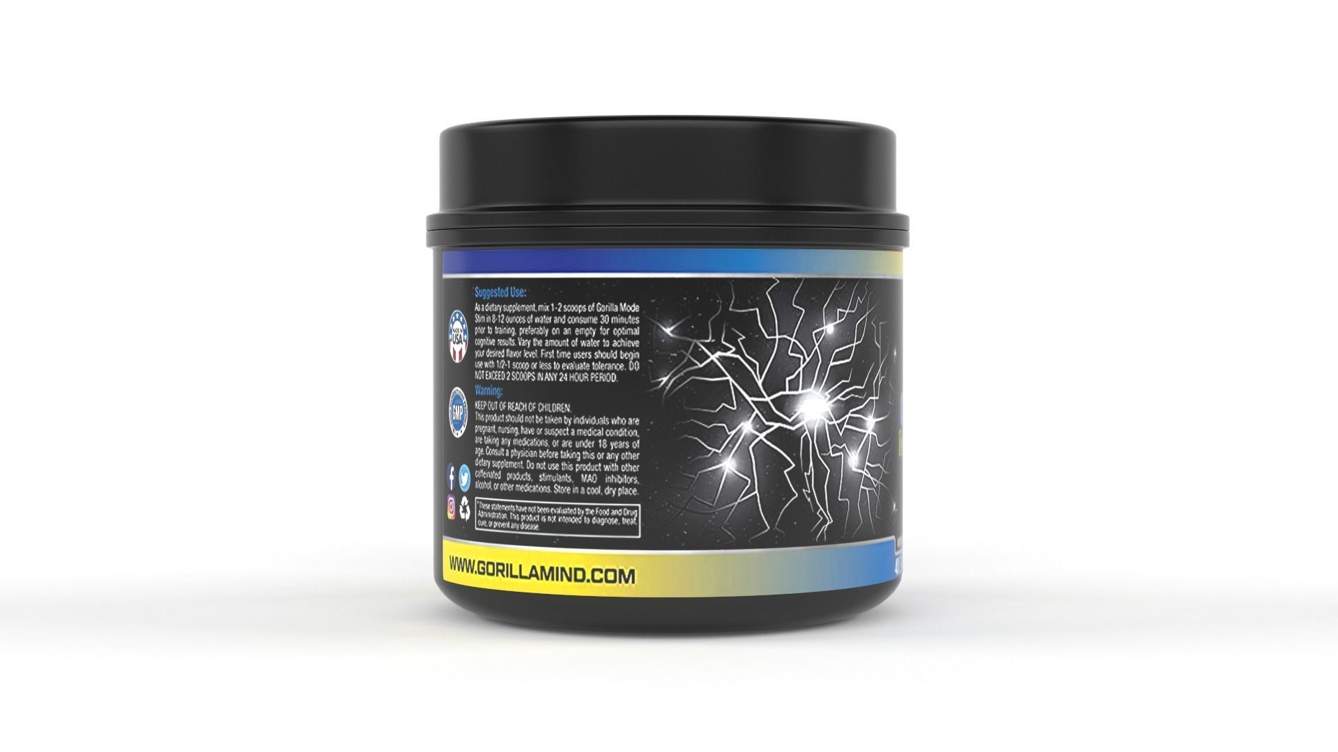 Protein Powder 3D model_2