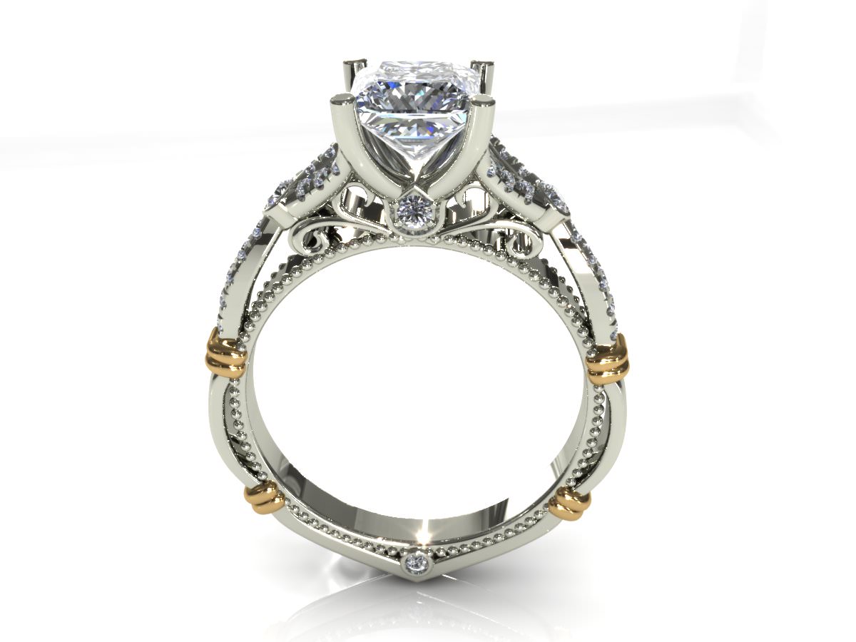 New Love Ring R313 3D print model_1