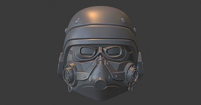 Killzone 3 Helghast Helmet 3D print model