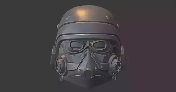 Killzone 3 Helghast Helmet 3D print model