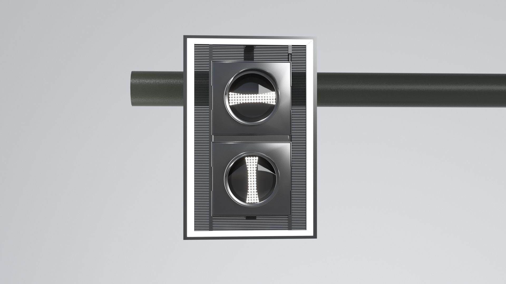 Polish Tram Traffic Lights 3D models PL Low-poly 3D model_2