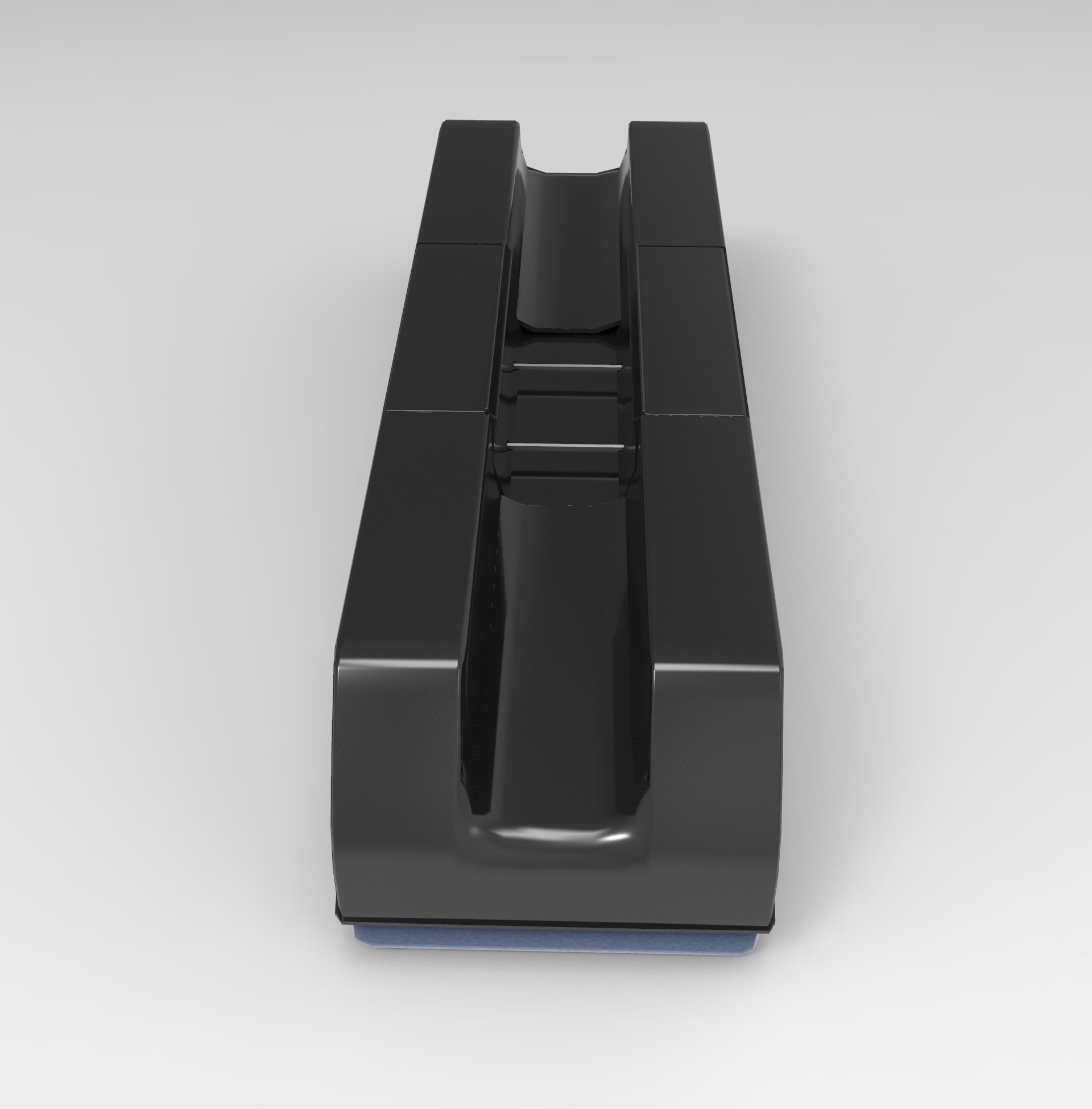 Duster box with handle Low-poly 3D model_1
