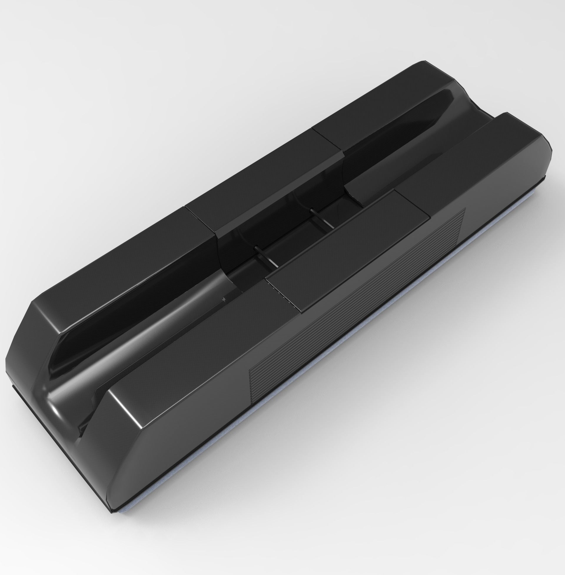 Duster box with handle Low-poly 3D model_3