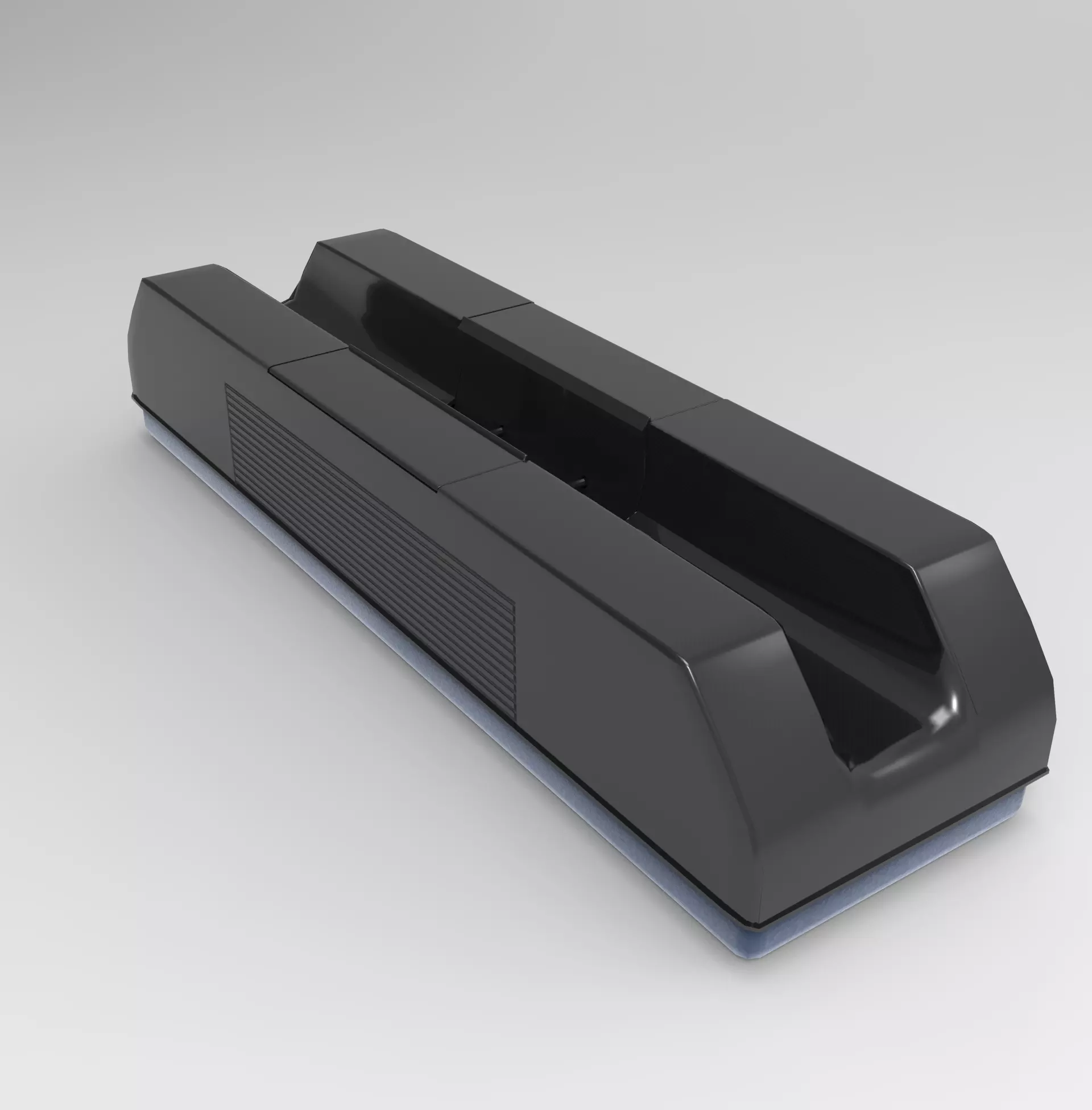 Duster box with handle Low-poly 3D model_0