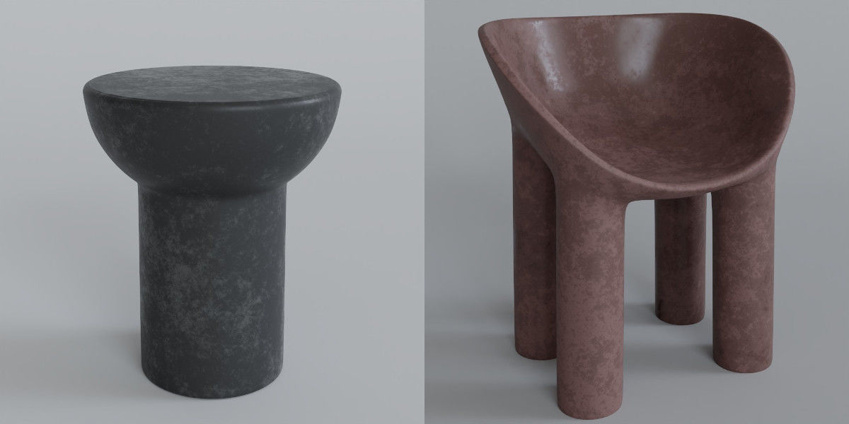 Luxcore Furniture Pack II 3D model_20