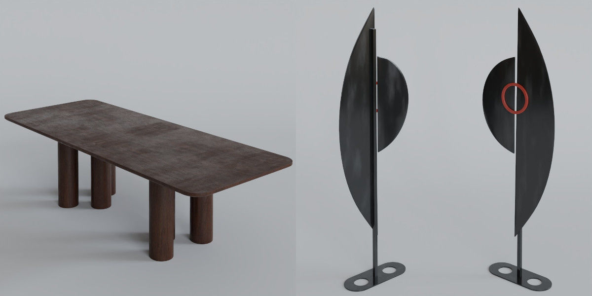 Luxcore Furniture Pack II 3D model_24