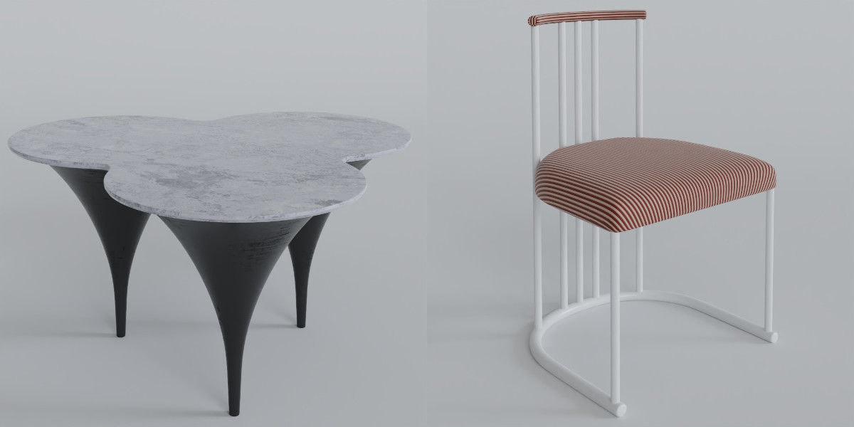Luxcore Furniture Pack II 3D model_6