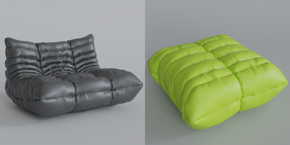 Luxcore Furniture Pack II 3D model_16