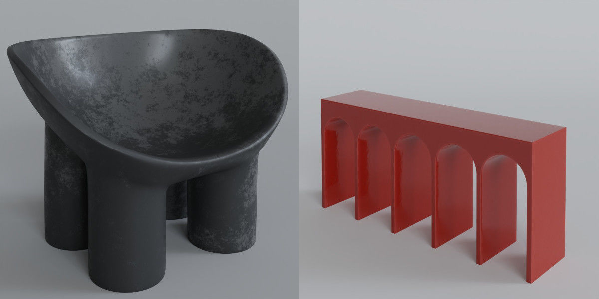 Luxcore Furniture Pack II 3D model_21