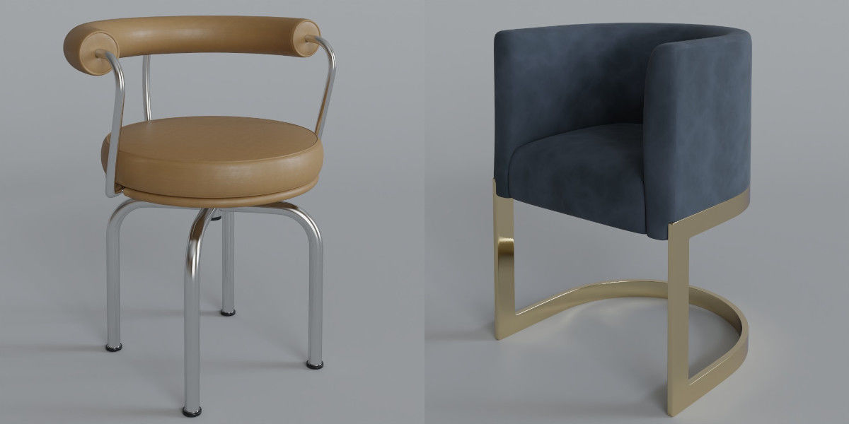 Luxcore Furniture Pack II 3D model_25