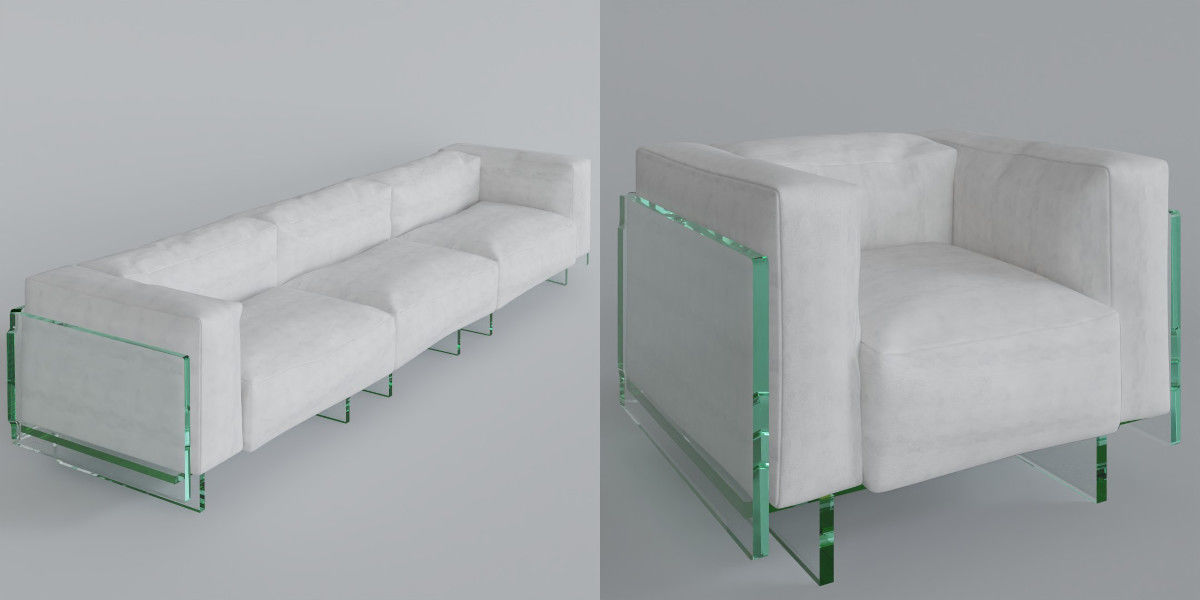 Luxcore Furniture Pack II 3D model_8