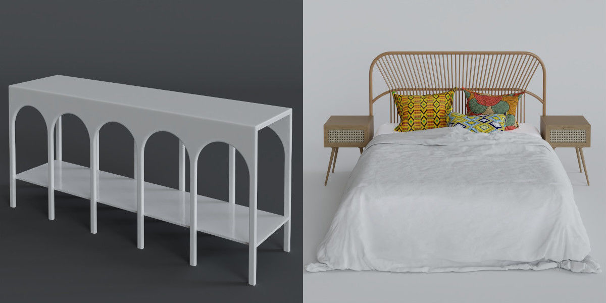 Luxcore Furniture Pack II 3D model_15