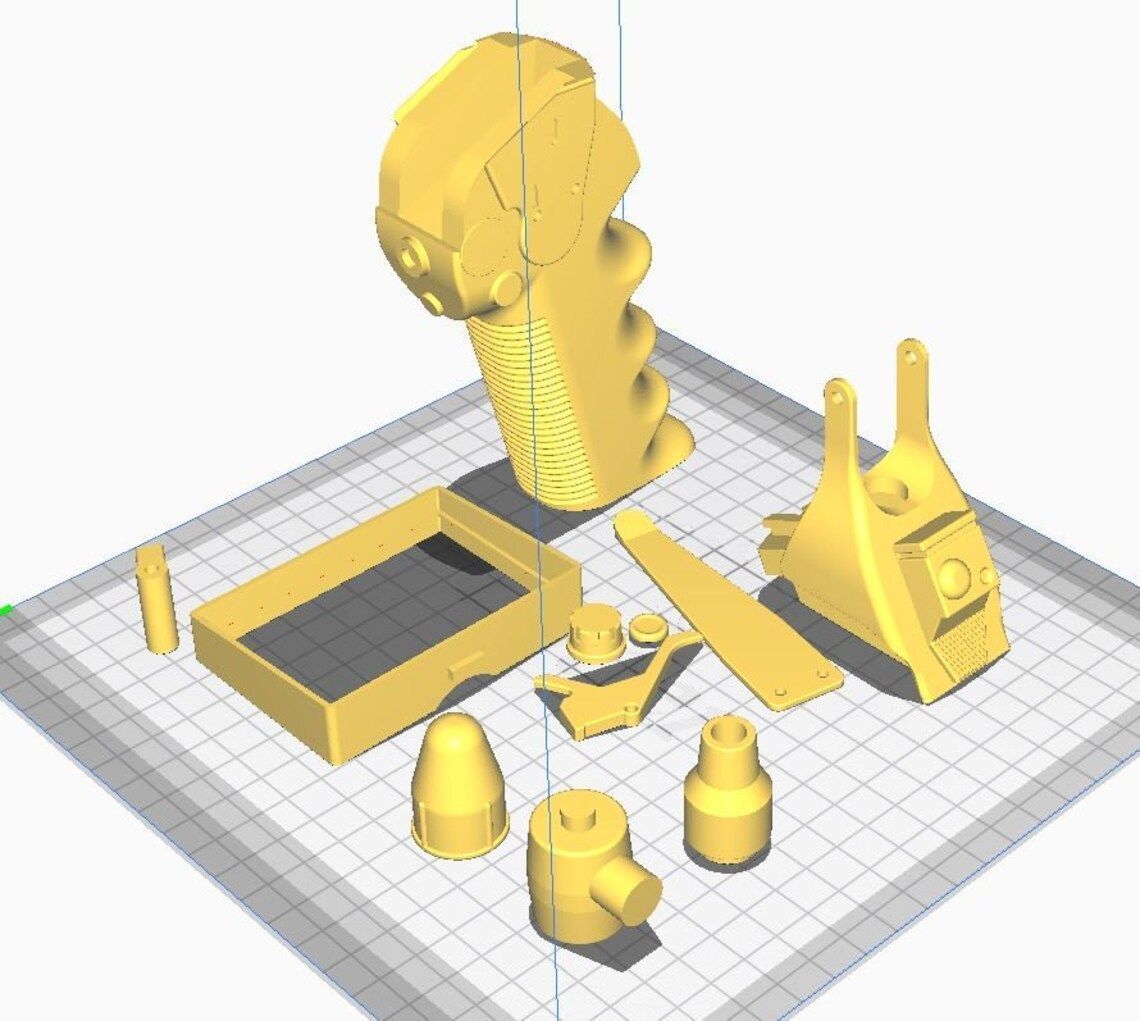 Hand Welder from Aliens 3D print model_4