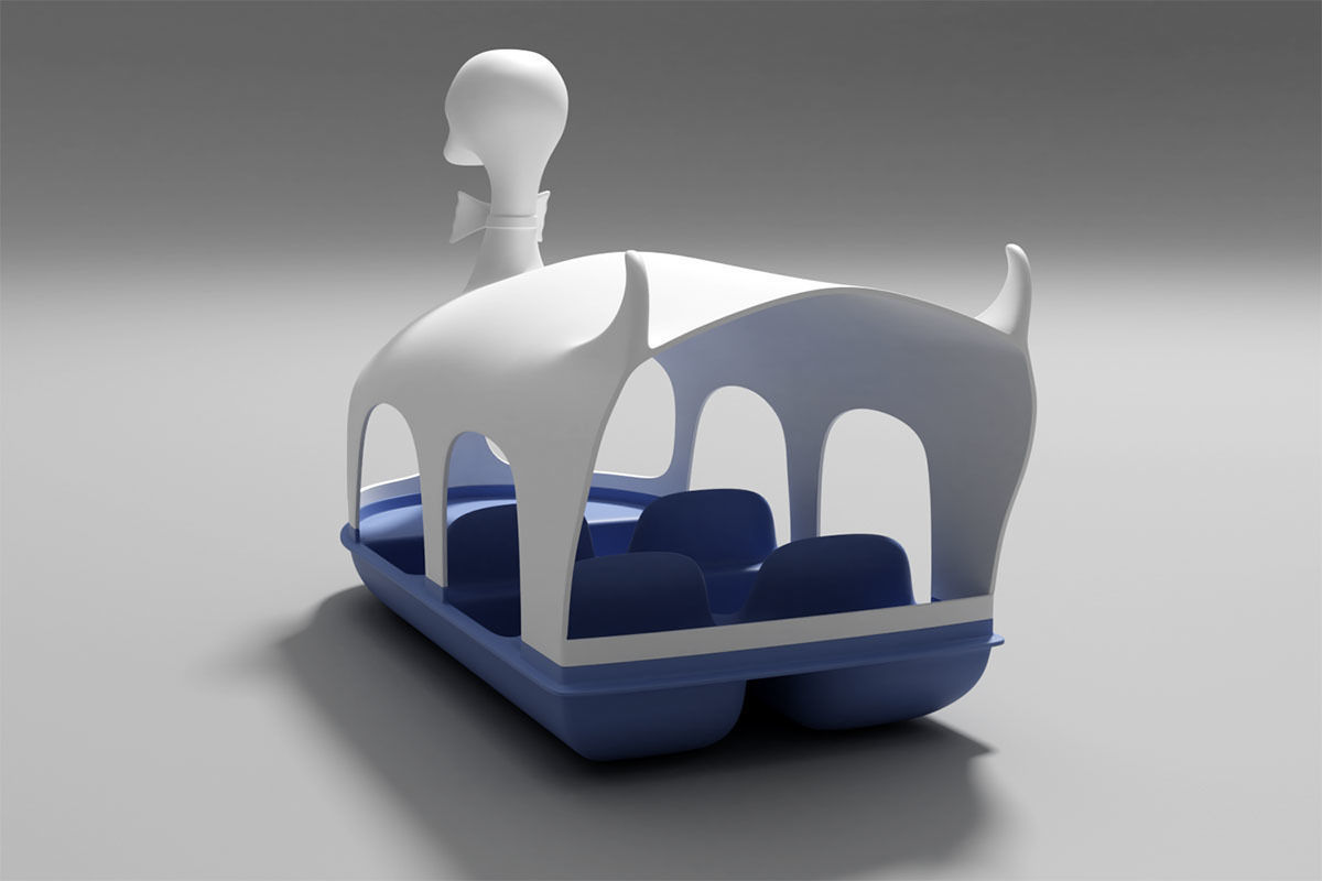 Duck paddle boat - 3D printing 3D print model_9