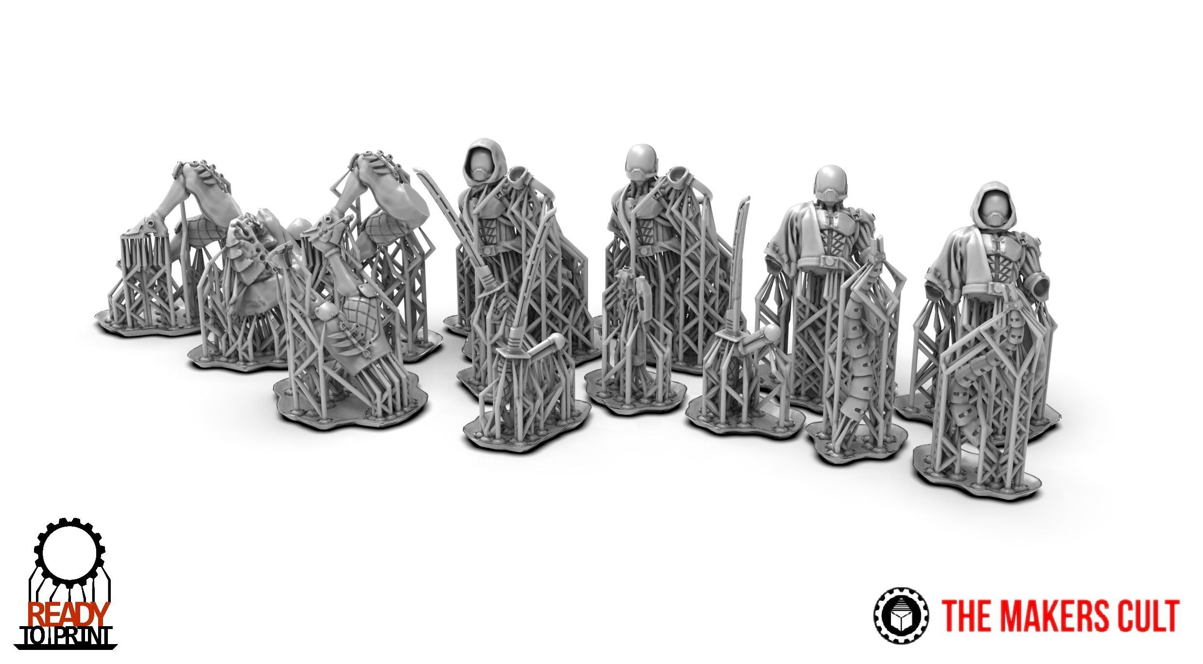 Dark Techno - Caecus Assassin 3D print model_6