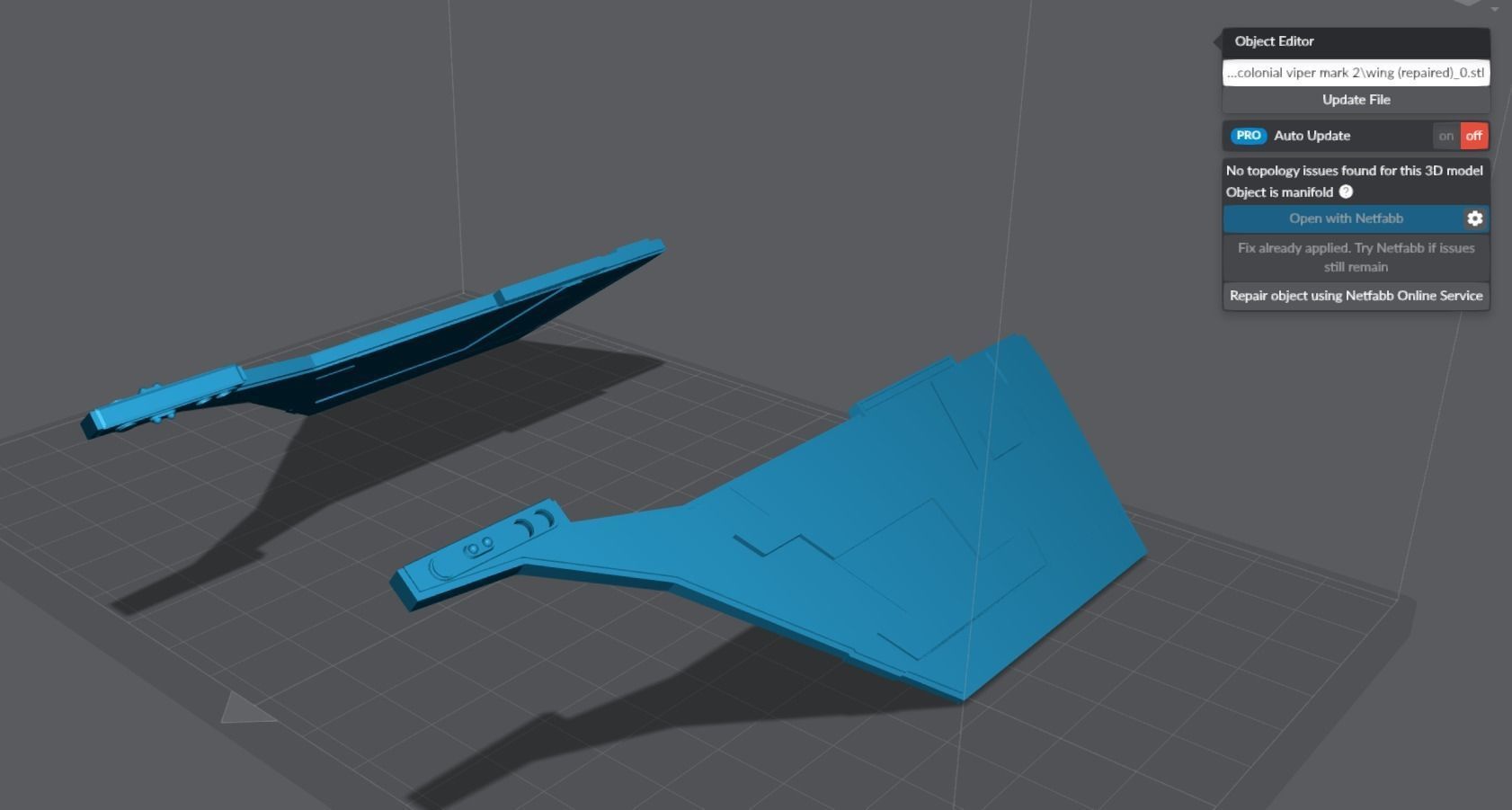 Colonial Viper Scale model 3D print model_9