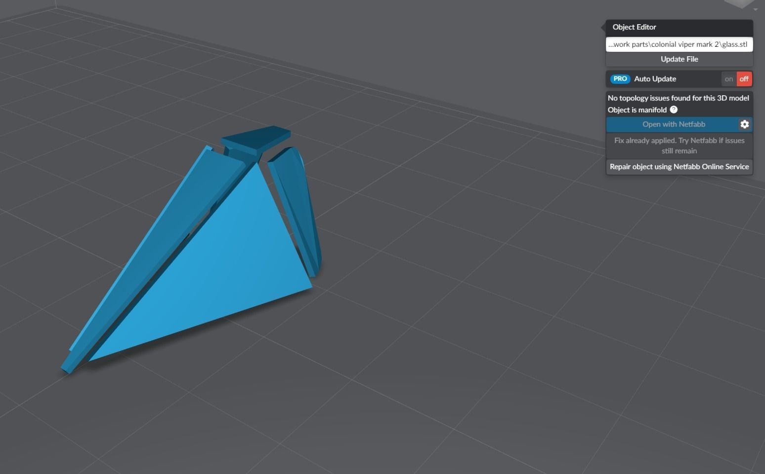 Colonial Viper Scale model 3D print model_11