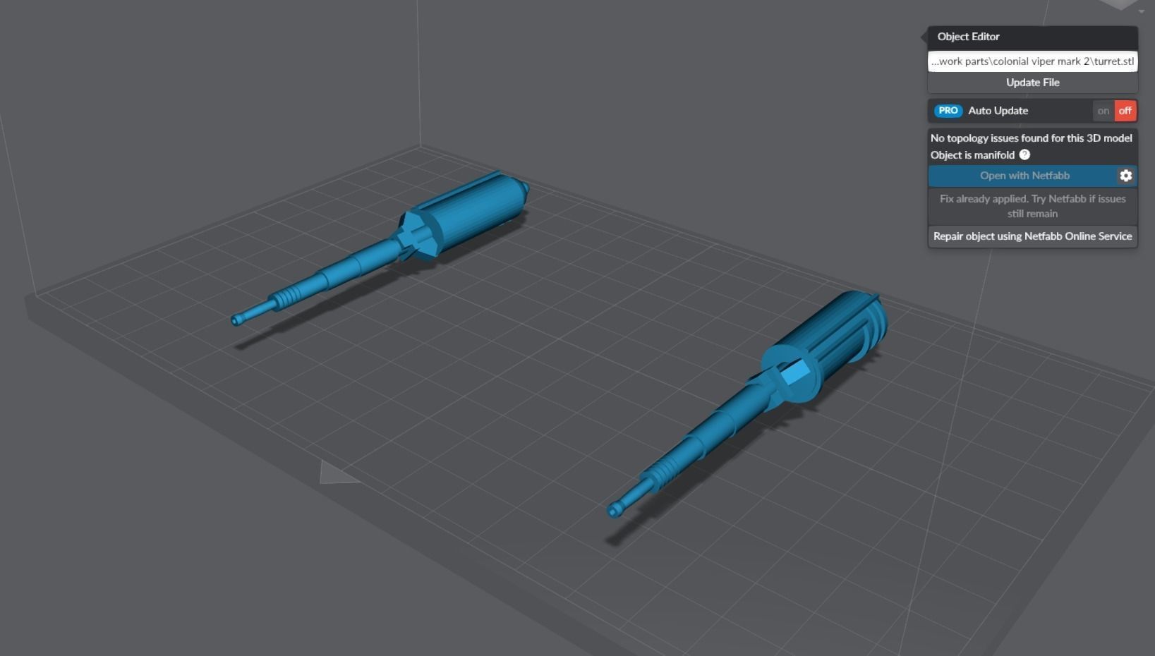 Colonial Viper Scale model 3D print model_10