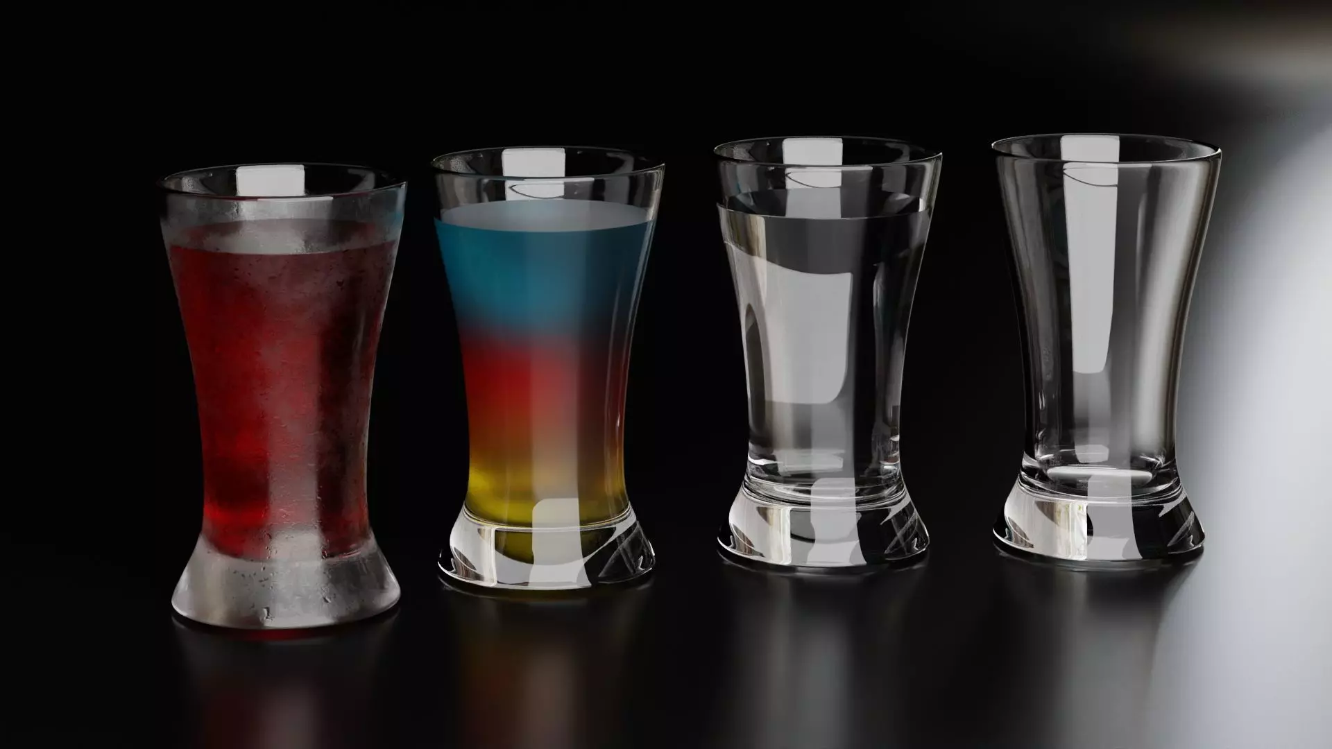 Shot glass 4 3D model