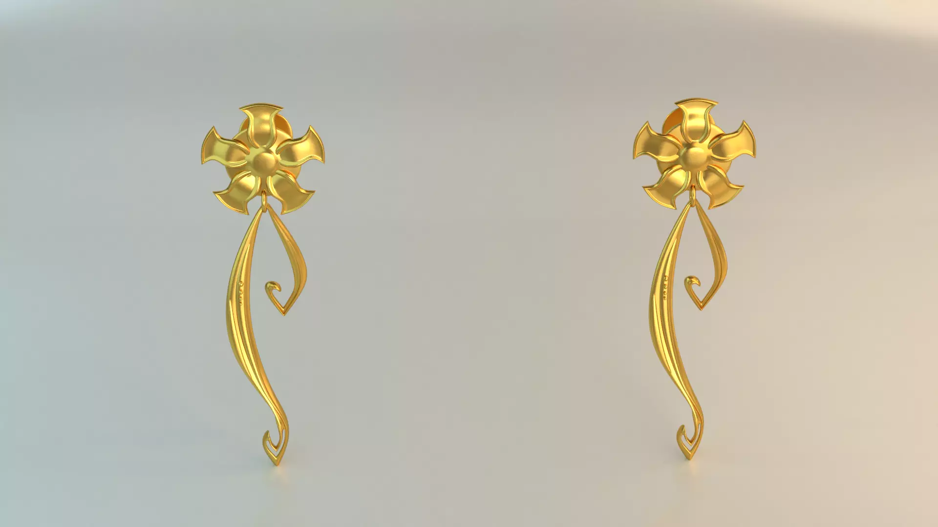 Ear Rings 3D model_0
