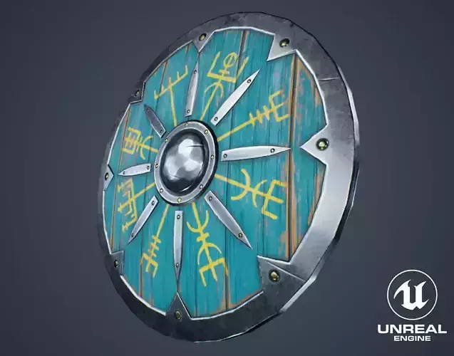 Viking Weapons - Curved Shield V
