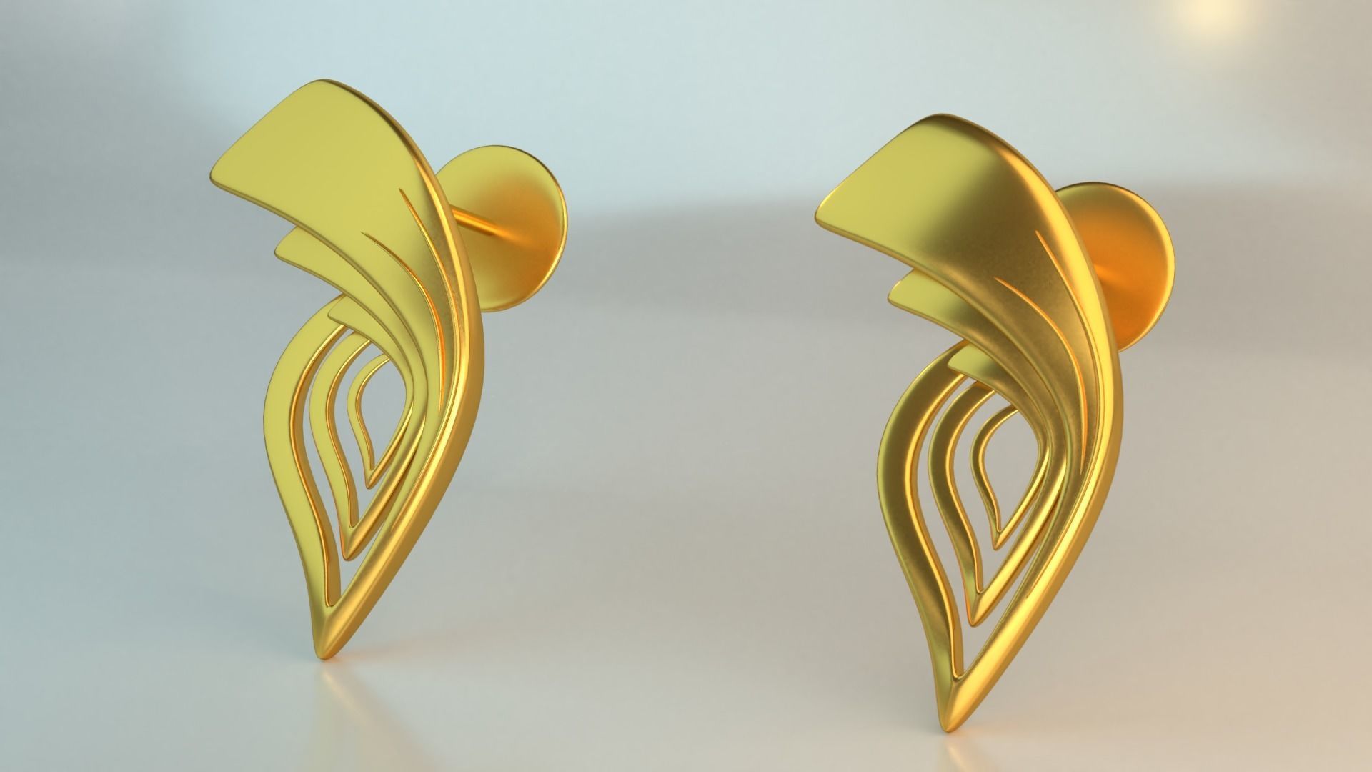 Ear Rings 3D model_2