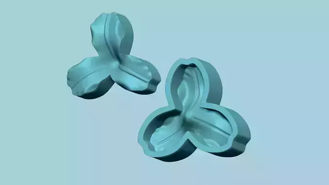 Lily Valley 02 Iris Flower - Molding Arrangement EVA Craft 3D print model