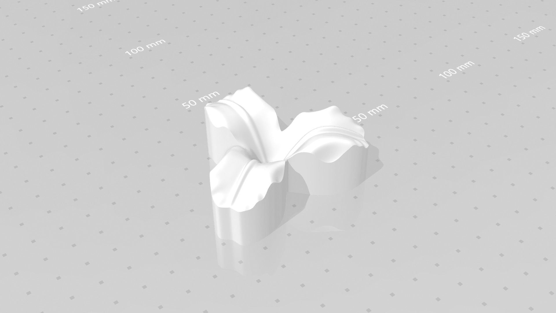 Lily Valley 02 Iris Flower - Molding Arrangement EVA Craft 3D print model_17