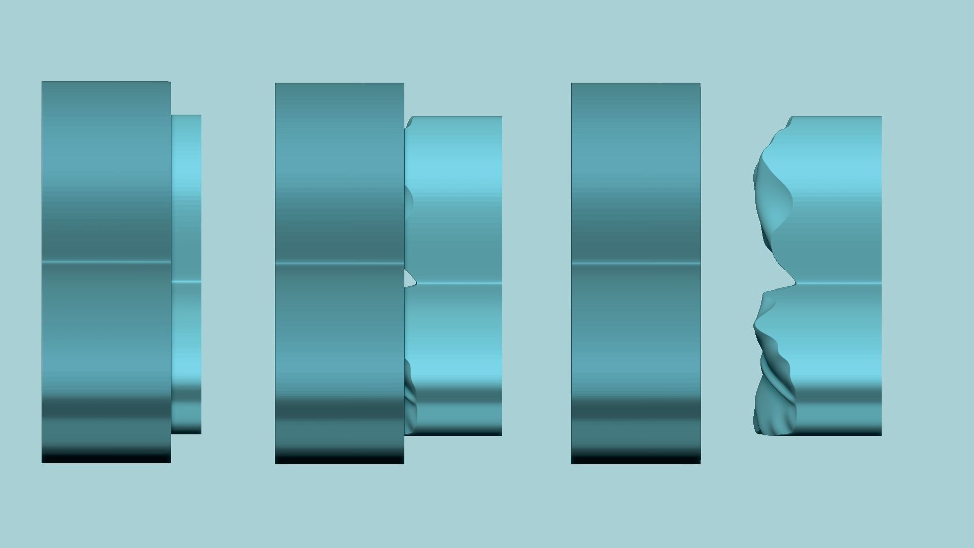 Lily Valley 02 Iris Flower - Molding Arrangement EVA Craft 3D print model_13