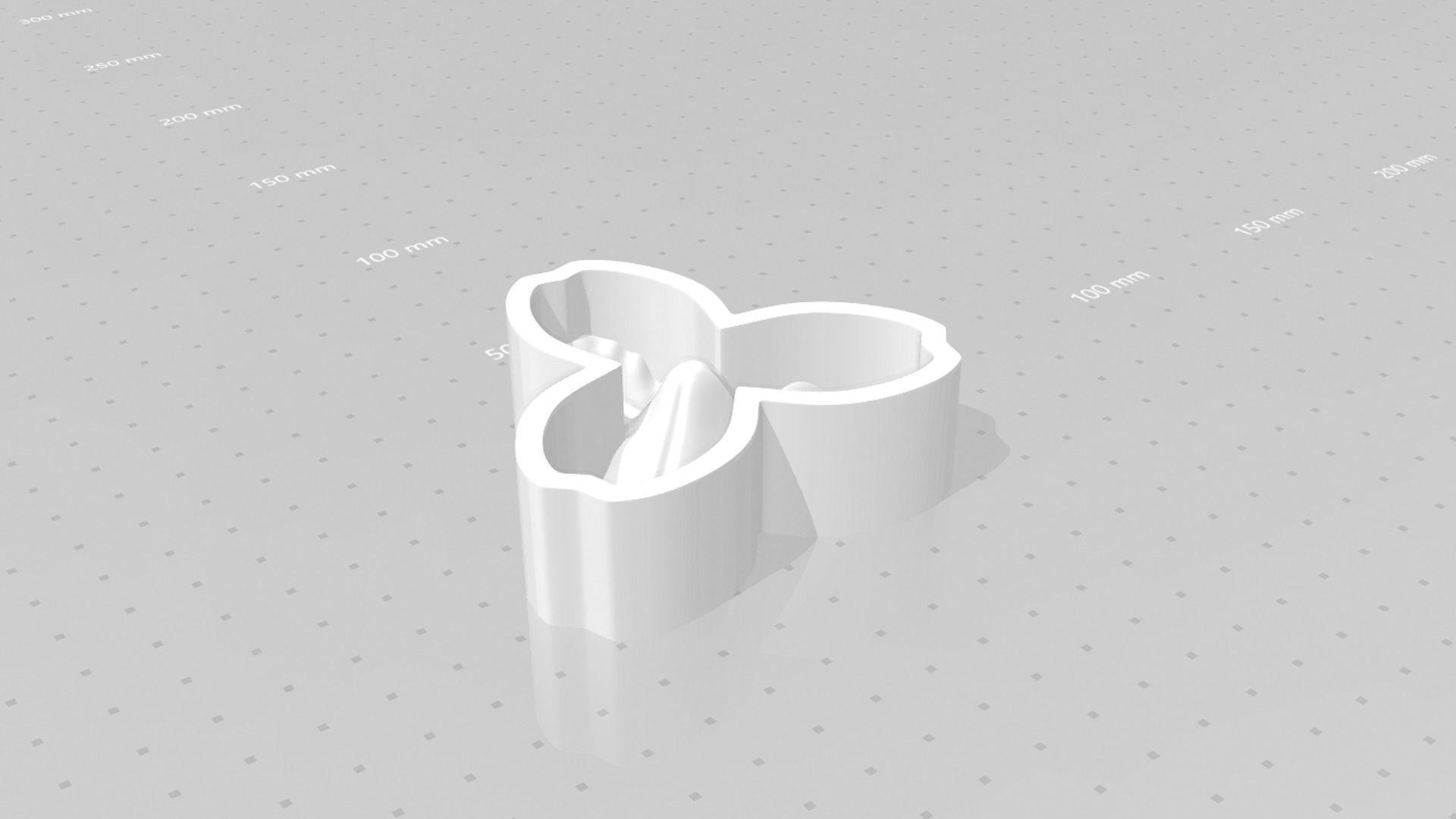 Lily Valley 02 Iris Flower - Molding Arrangement EVA Craft 3D print model_19