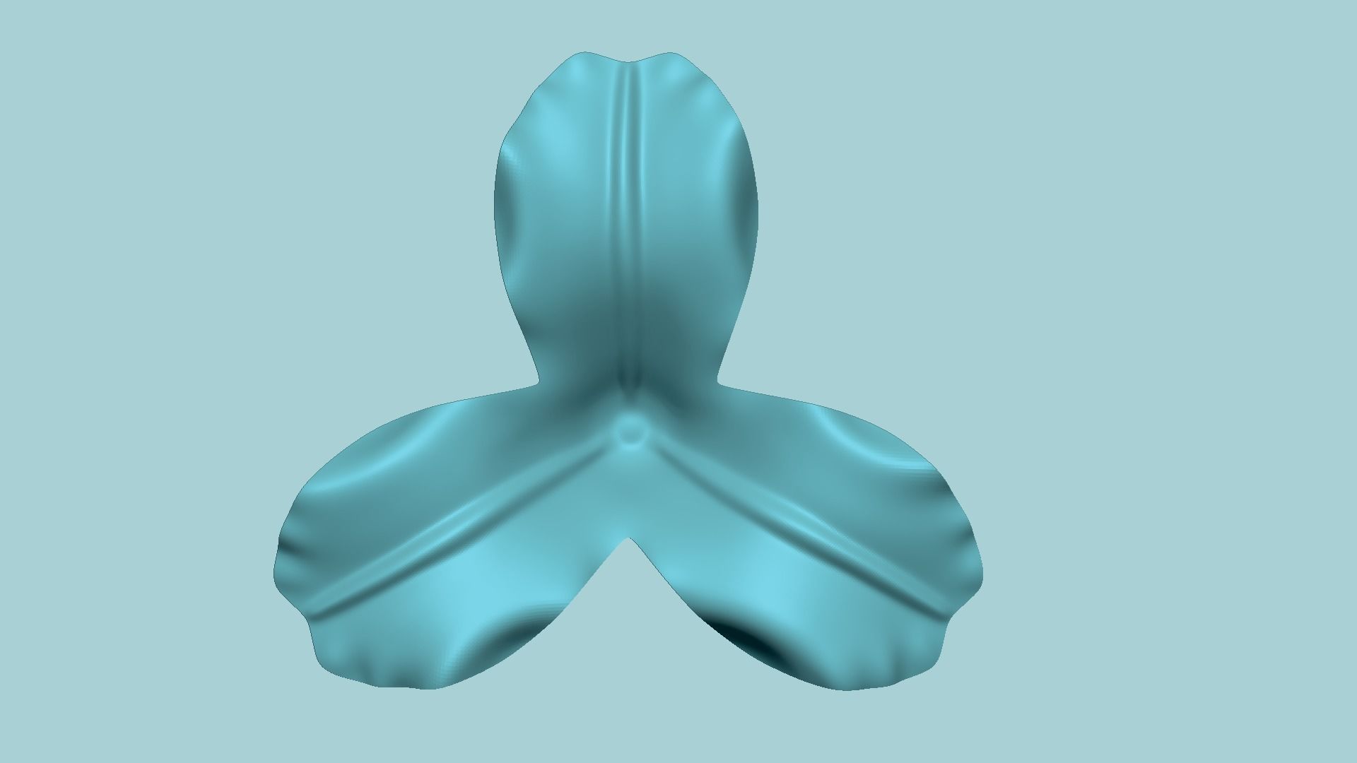 Lily Valley 02 Iris Flower - Molding Arrangement EVA Craft 3D print model_2