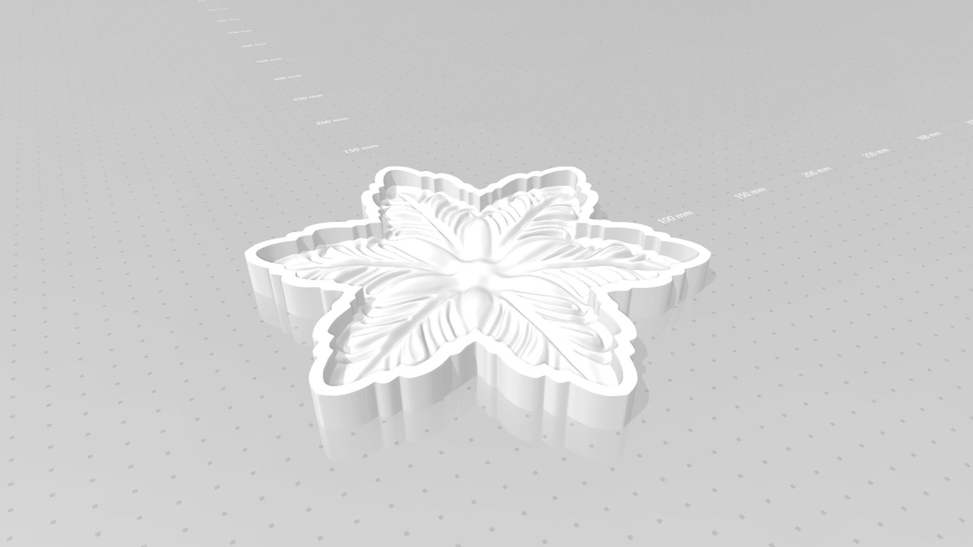 Poinsettia Poppy Flower - Molding Arrangement EVA Foam Craft 3D print model_18