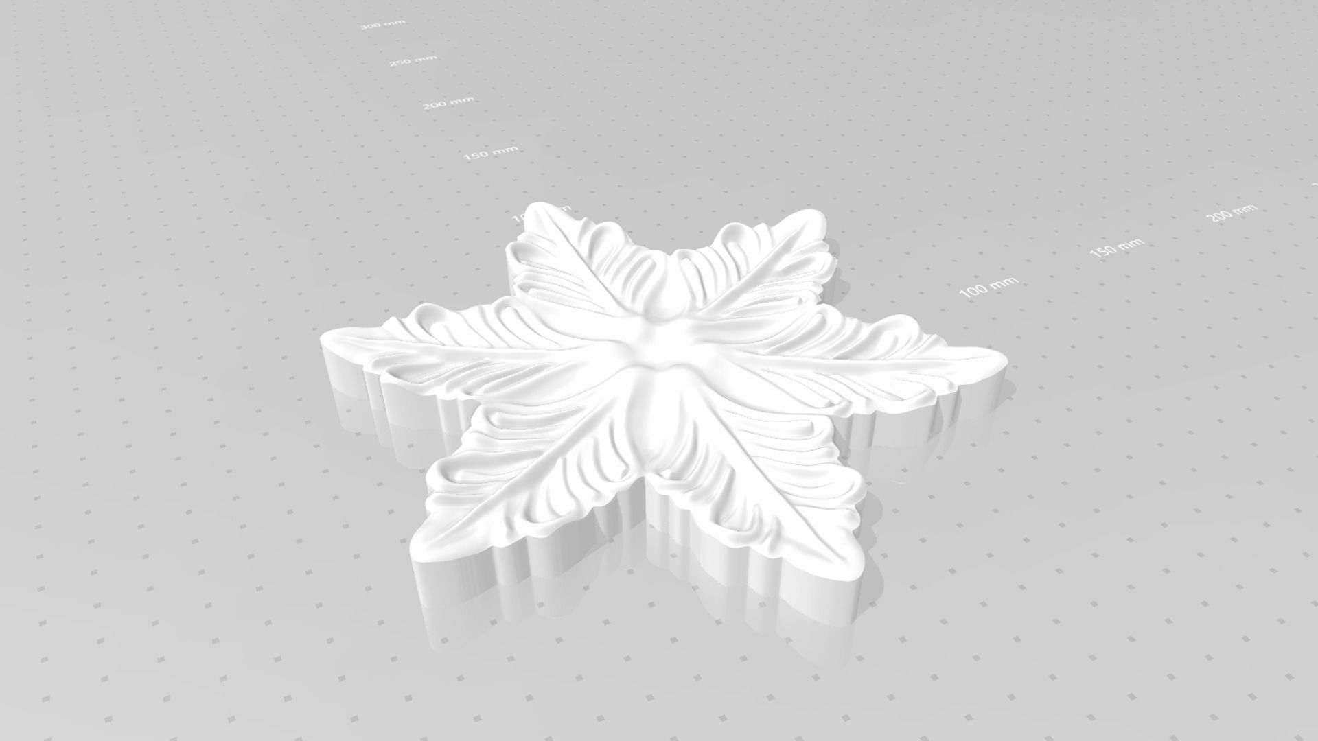 Poinsettia Poppy Flower - Molding Arrangement EVA Foam Craft 3D print model_15