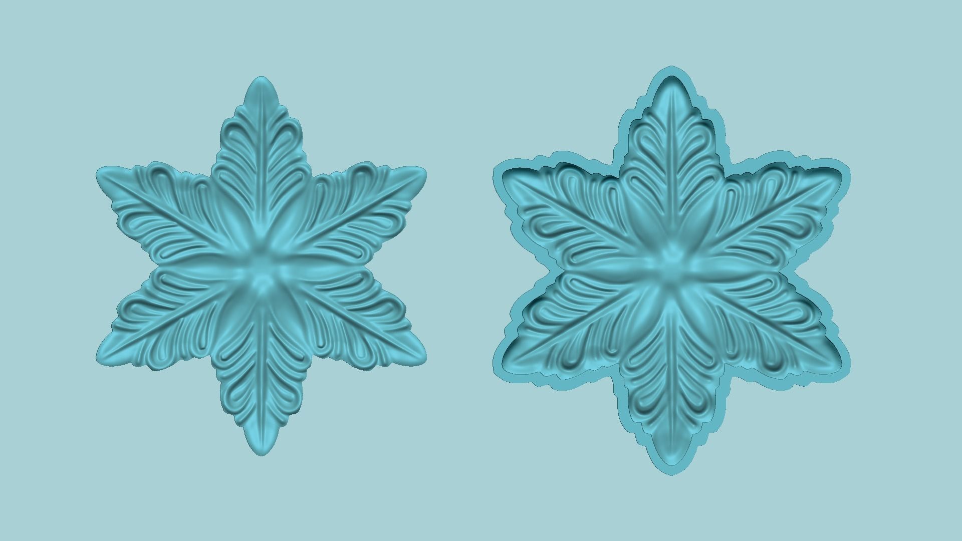 Poinsettia Poppy Flower - Molding Arrangement EVA Foam Craft 3D print model_6