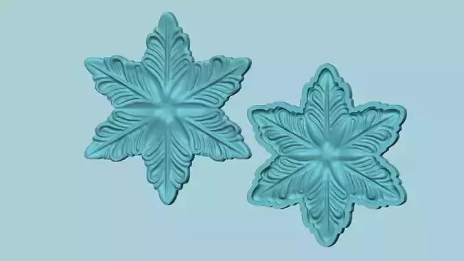 Poinsettia Poppy Flower - Molding Arrangement EVA Foam Craft 3D print model