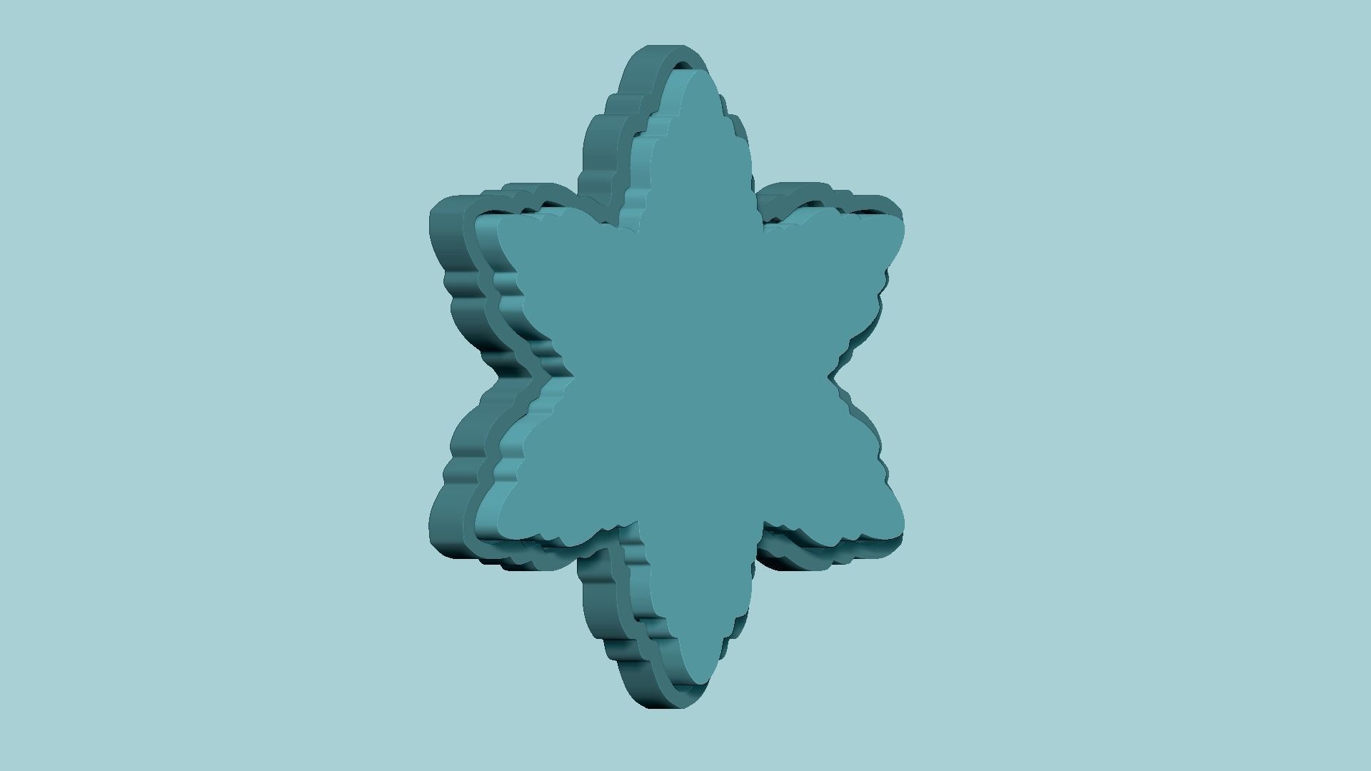 Poinsettia Poppy Flower - Molding Arrangement EVA Foam Craft 3D print model_11