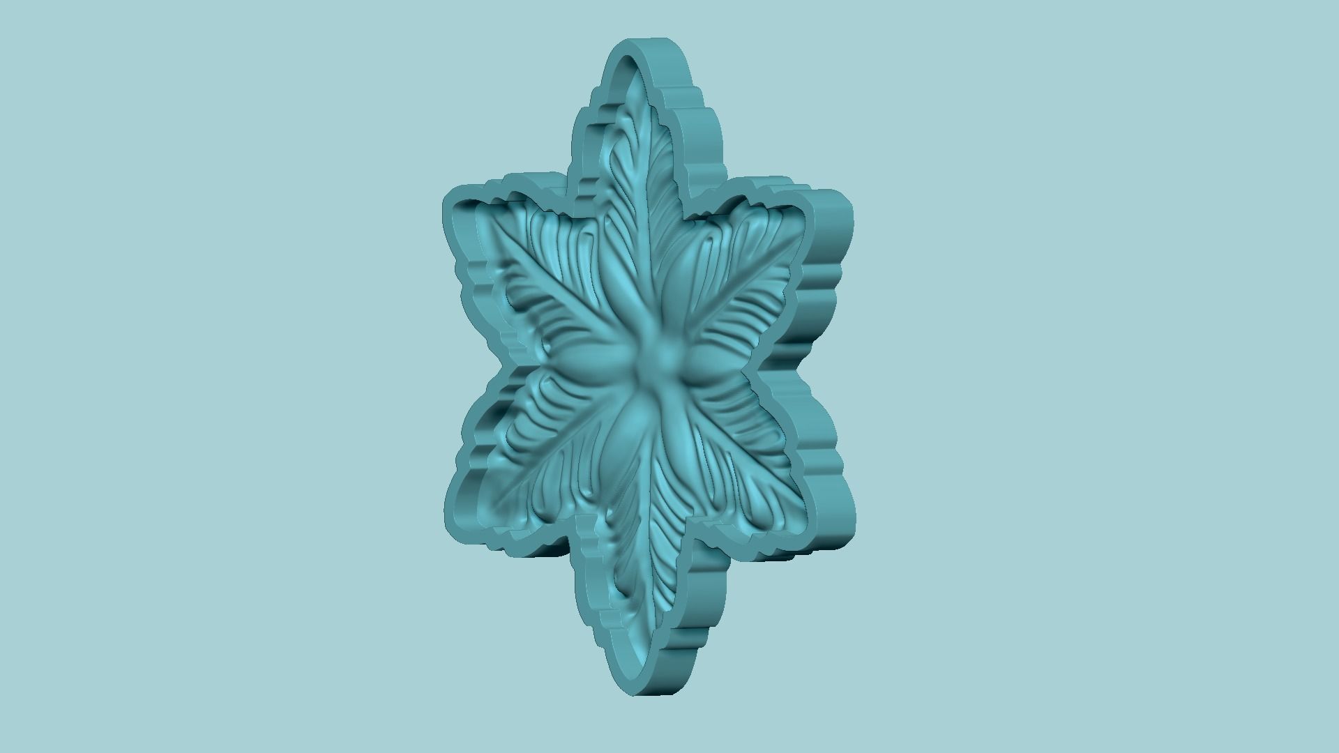 Poinsettia Poppy Flower - Molding Arrangement EVA Foam Craft 3D print model_9